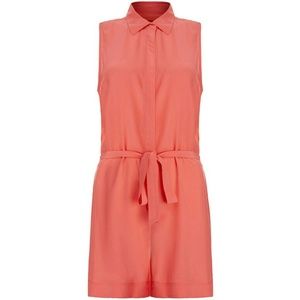 Equipment Sun Kissed Silk Romper (Belt missing!)