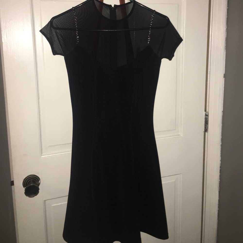 vintage black dress
