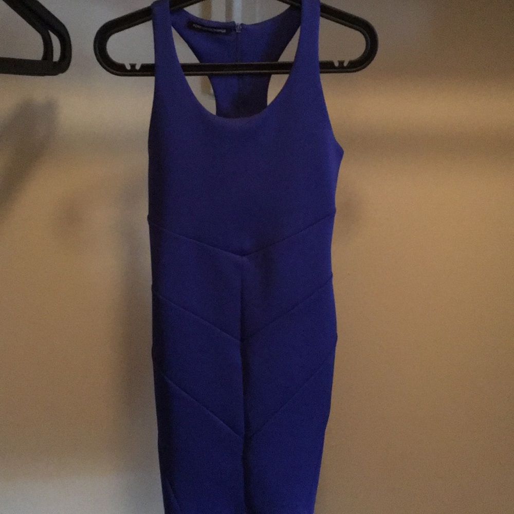 Royal blue night dress