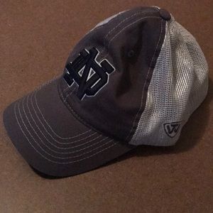 Notre Dame Stretch Fitted Hat