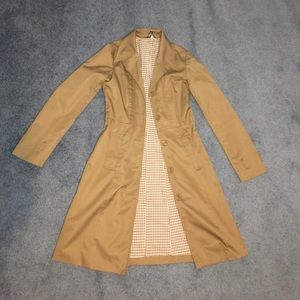 Tan/light brown Trench coat