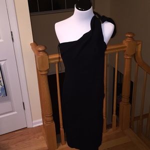 Kaufmanfranco black wool dress