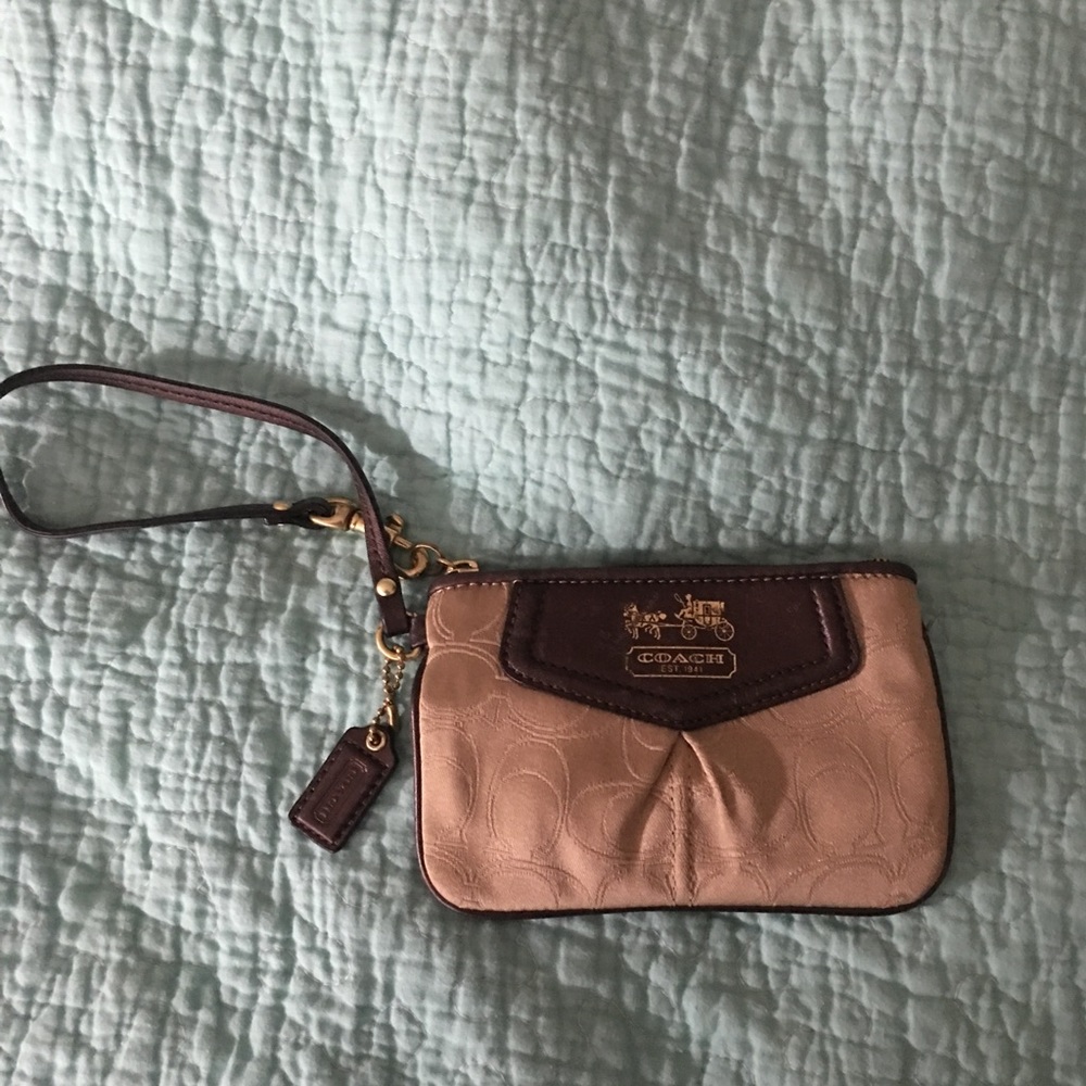 Coach wristlet