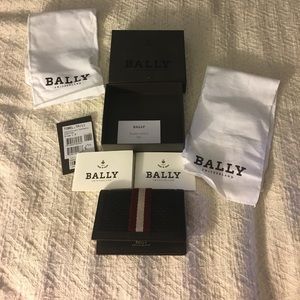 Bally Chocolate Leather Wallet