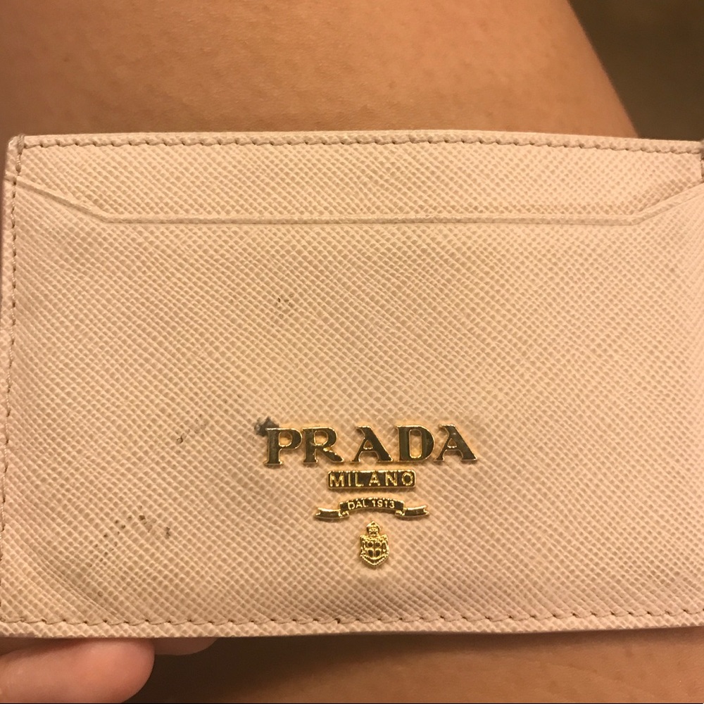 Prada card holder