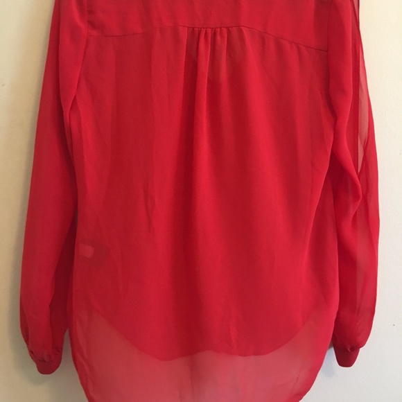 bebe Slit Sleeve Blouse - Picture 2 of 3