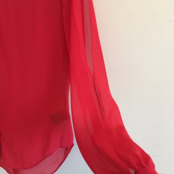 bebe Slit Sleeve Blouse - Picture 3 of 3