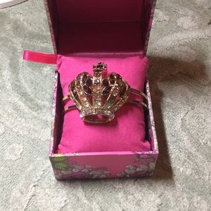 Betsey Johnson Crown 👑 Bracelet