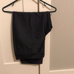 Limited Dark Blue/Denim-ish cropped dress pants
