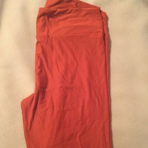LLR New never worn burnt orange leggings curvy