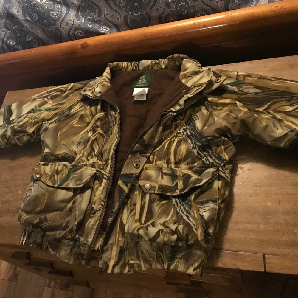 Boys size large Ducks Unlimited jacket