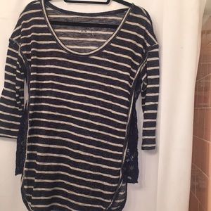 Free people 3/4 sleeve knit