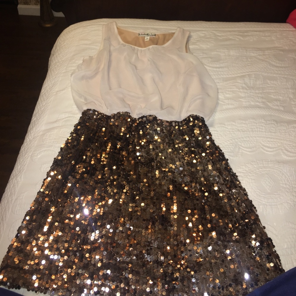 sequin dress