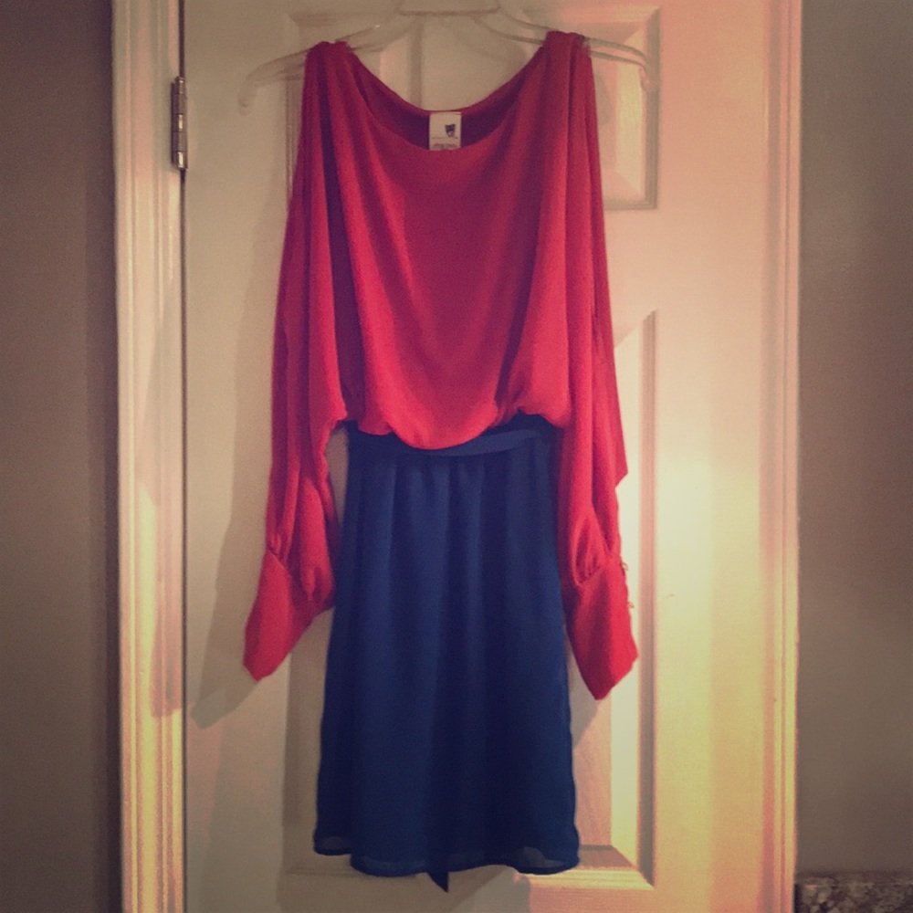 Blue/Orange Dress