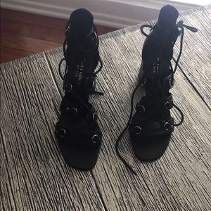 Saint Laurent black sandals!