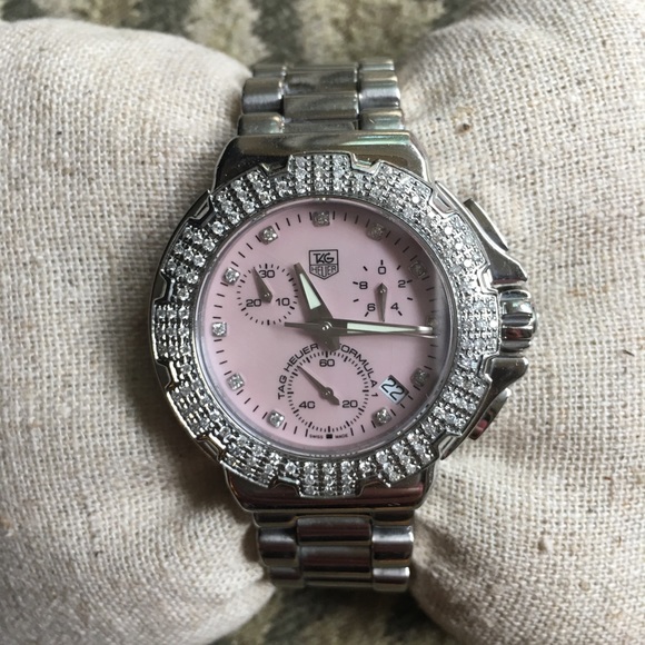 Tag Heuer Ladies' Diamond Formula 1 Watch - Picture 1 of 5