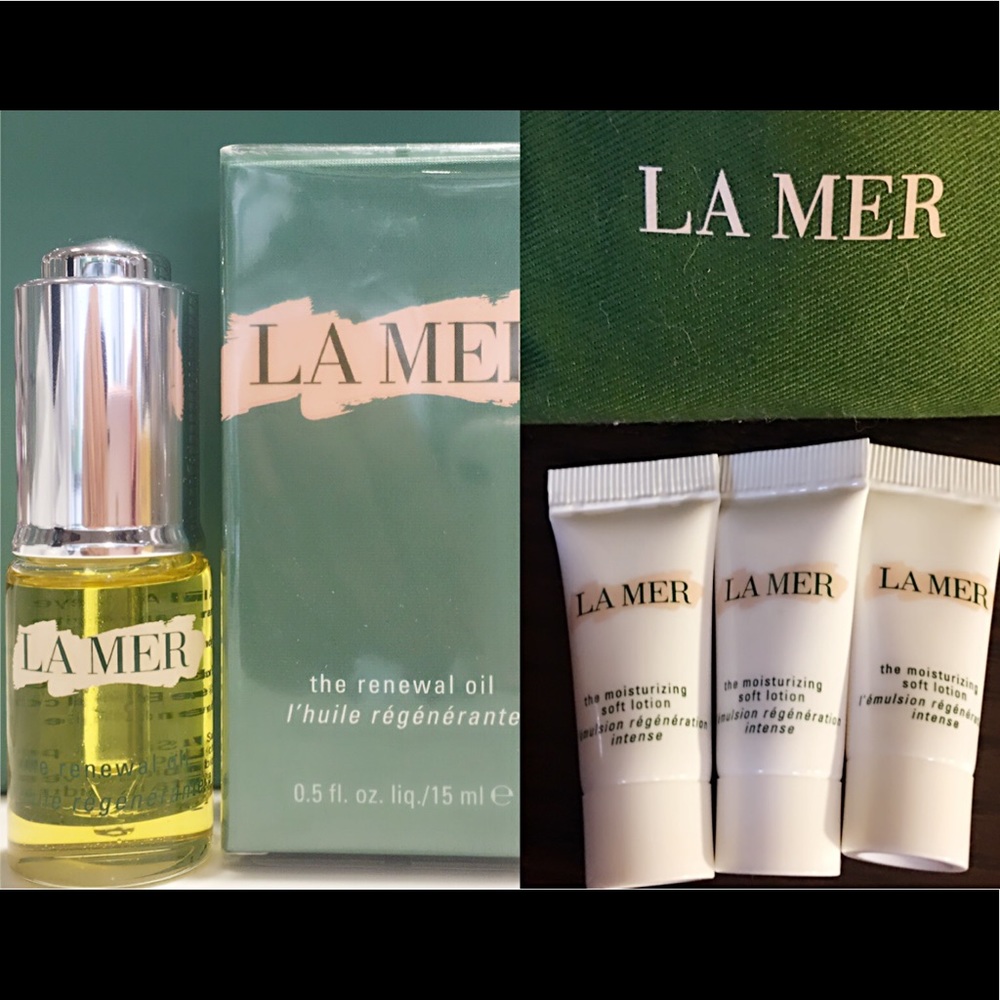 Lamer-The renewal oil+ soft lotion*3, new!