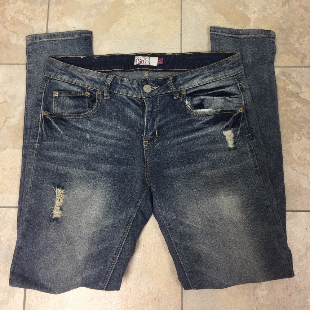 🎀SO denim size 13juniors stretchy