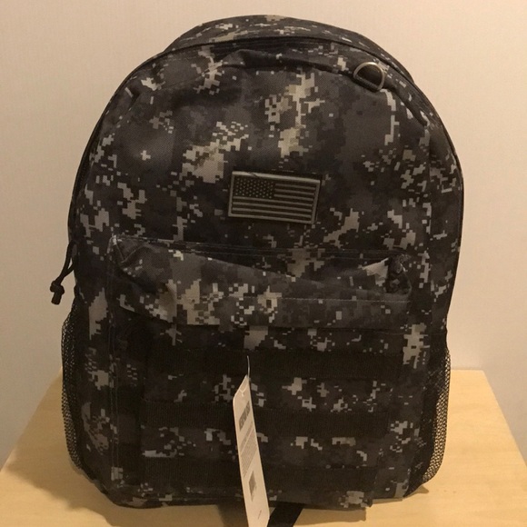 Other - Gray digital basic tactical backpack