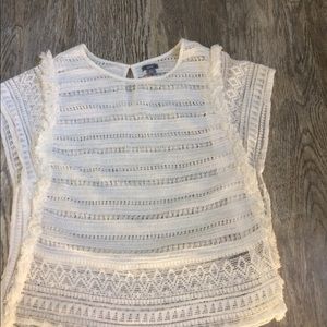 Lace top size xs