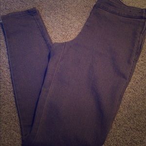 Off black skinny jeans