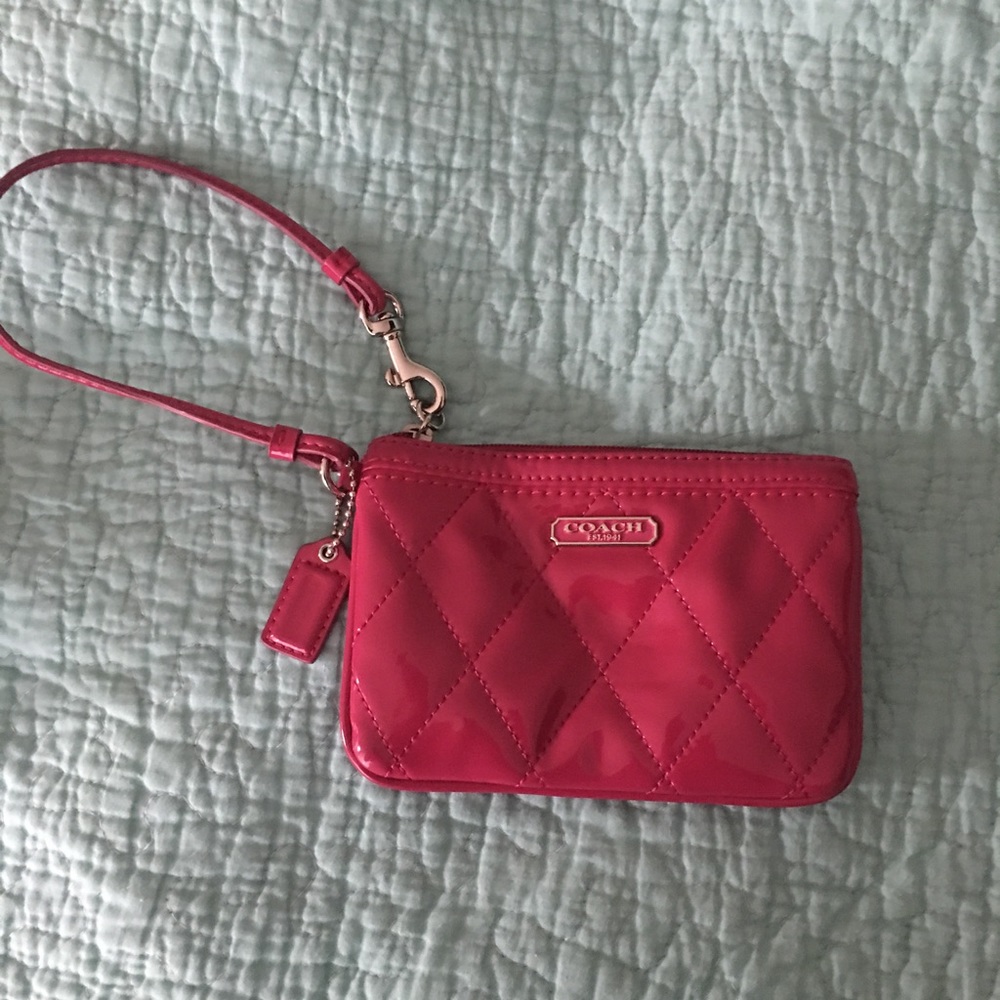 Coach wristlet