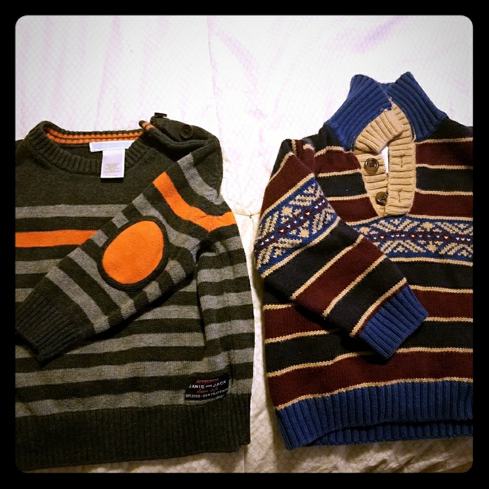 JANIE AND JACK Boy sweaters