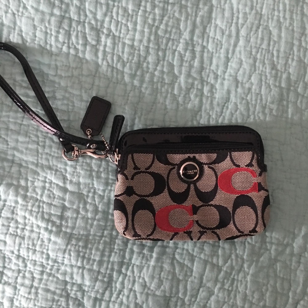 Coach wristlet