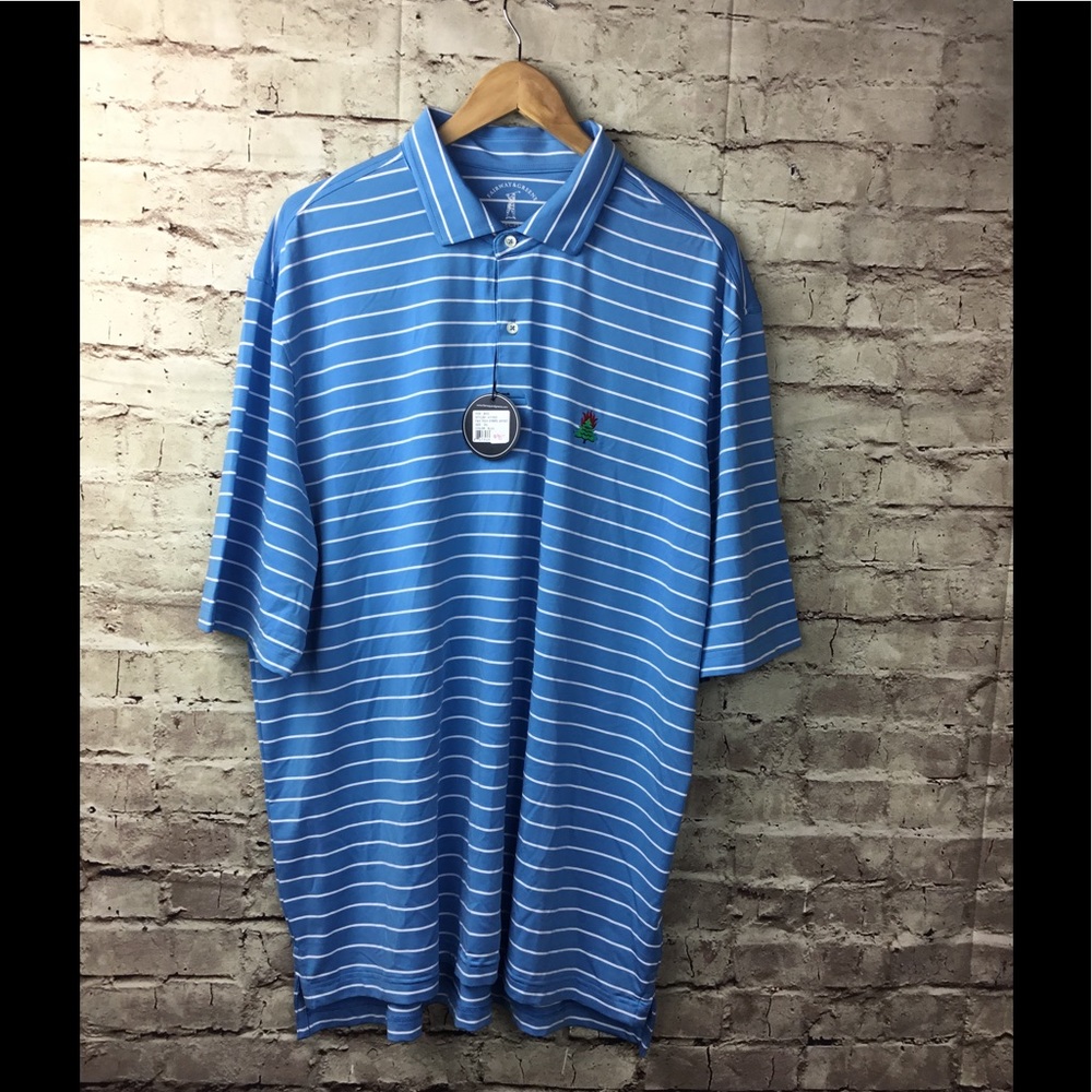 Fairway & Greene Men's Shirt Sz. 2X blue/white