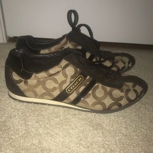 COACH 😍Signature pattern Coach sneakers