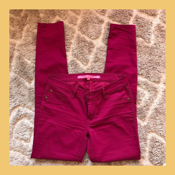 Raspberry Skinny Jean - Picture 3 of 4