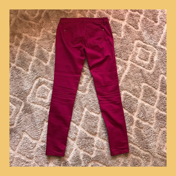 Raspberry Skinny Jean - Picture 2 of 4