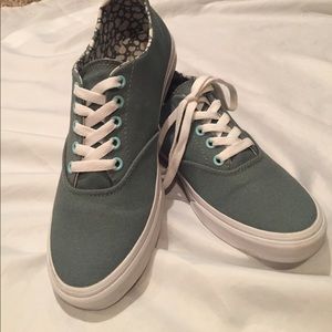 Light green vans!