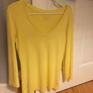 Lilly Pulitzer Size M yellow L/S