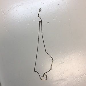 James Avery Arrow and Heart Necklace