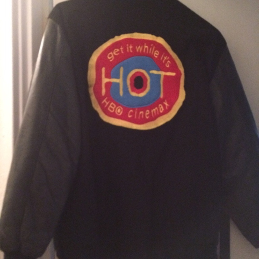 HBO leather and wool jacket - Picture 2 of 2