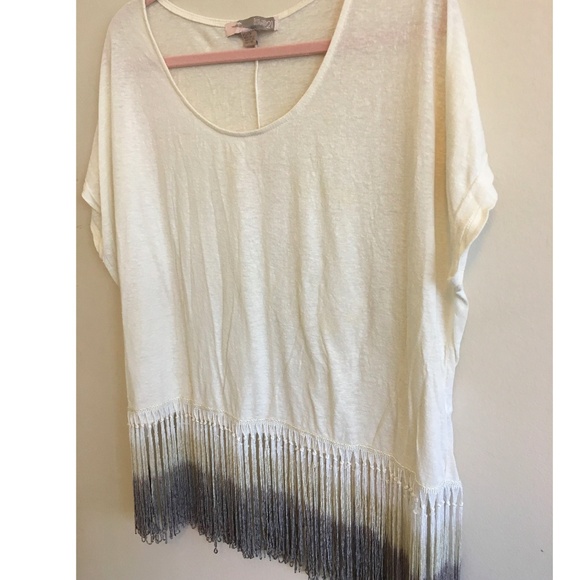 Ombre Fringe Tassel Tunic - Picture 2 of 4
