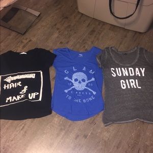 Express graphic tee bundle