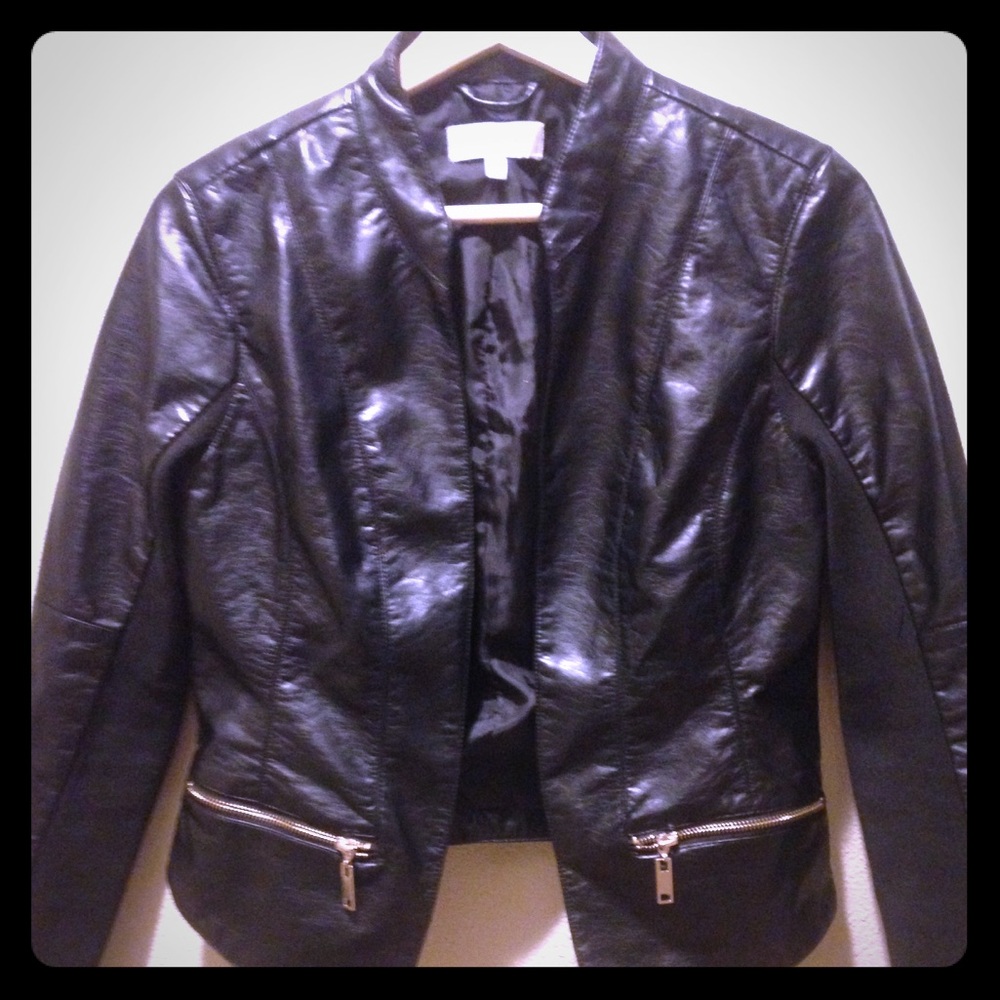 Charlotte Russe Faux Leather Jacket