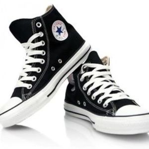 Black High Top Converse