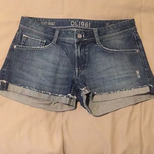 DL1961 denim shorts
