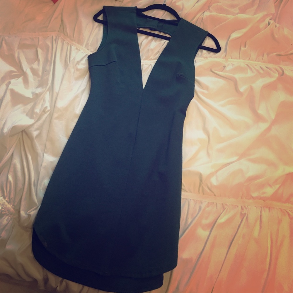 Open back dress