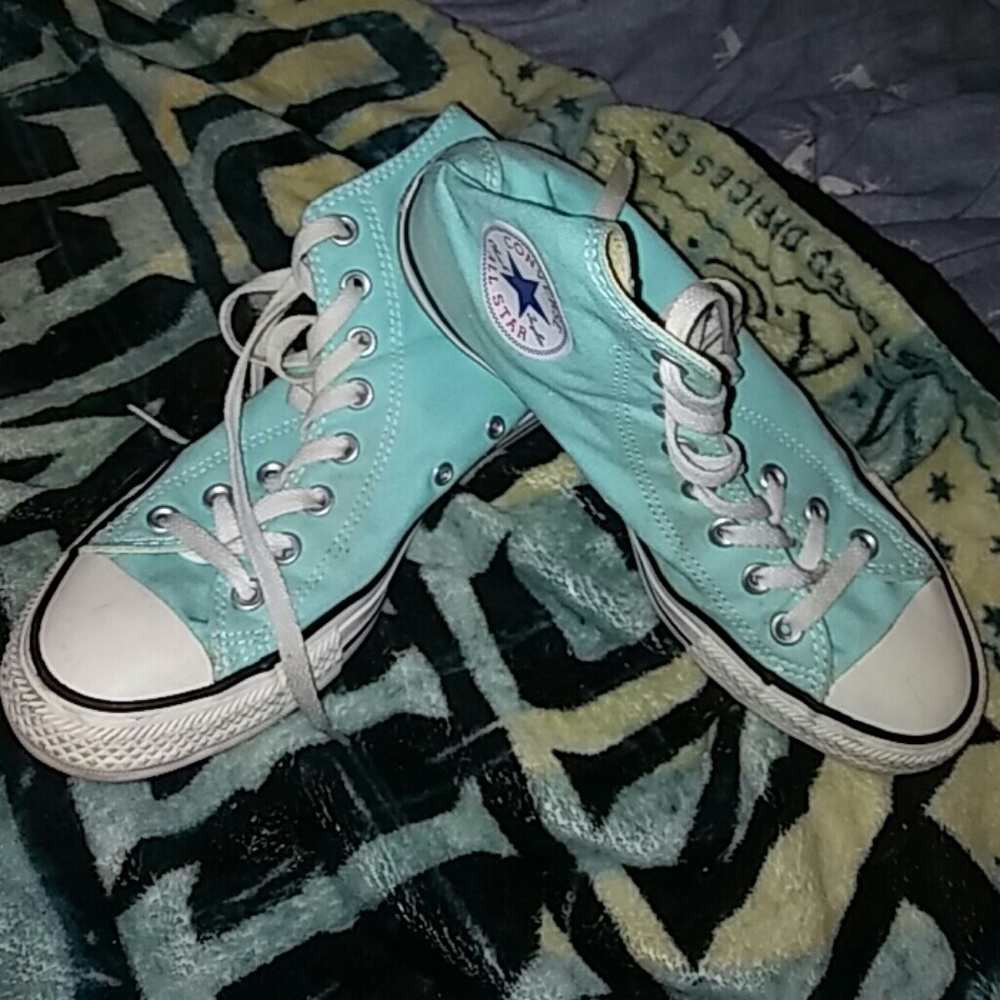 Teal Converse