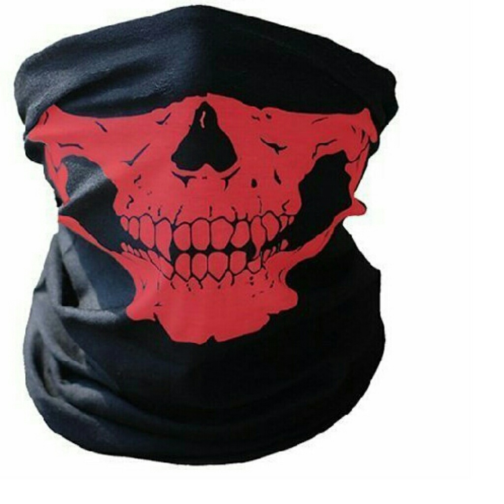 FLASH SALE! Half Skull Face Tube Mask - Picture 2 of 7
