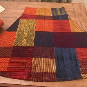 LuLaRoe Azure Skirt Size 2XL (NWOT)