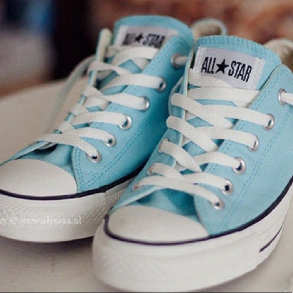 Blue Converse
