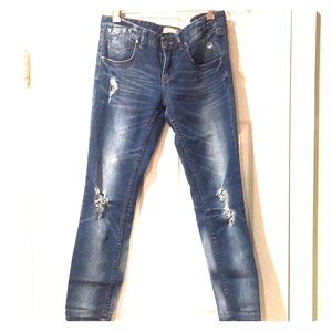 Free People ankle denim jeans