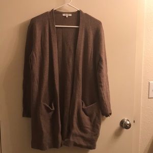 Madewell Ryder heather root cardigan size XS