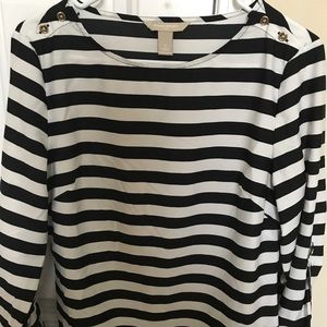 Banana republic quarter sleeve shirt