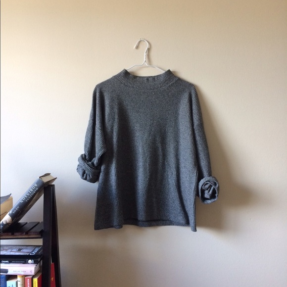 Madewell Tops - Madewell Ribbed Funnelneck Sweater